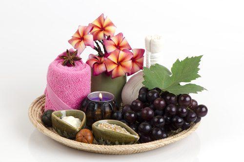 चेहरे की झाइयां: अंगूर