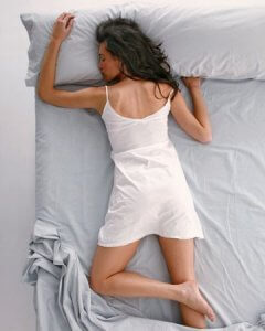 सोने की पोजीशन - स्टारफिश