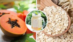 पपीता, सेब और ओट स्मूदी जो आपके पाचन को संतुलित करने में मदद करती है