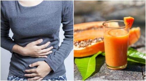 आंतों की गैस और सूजन से लड़ने के लिए एलो वेरा और पपीता रेसिपी